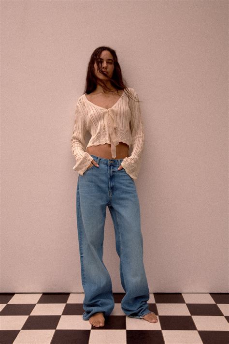 Zara trf wide leg jeans - Discover the latest trends in wide jeans in ZARA WOMAN Collection. Search. HELP Shopping bag (0) View All. High Waist. Mid Waist. Wide-leg. Skinny. Straight-leg. Mom fit. Flared. woman. man. kids. perfumes ... HIGH-RISE RIPPED WIDE-LEG TRF JEANS ₹ 4,990.00. ZW COLLECTION WIDE-LEG HIGH-WAIST JEANS ₹ 3,590.00. Z1975 HIGH …